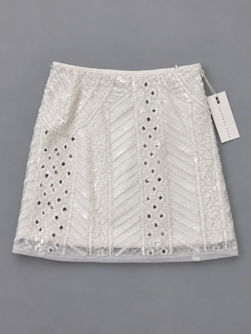 Endless Rose Embellished Sequin Mini Skirt – Size XS